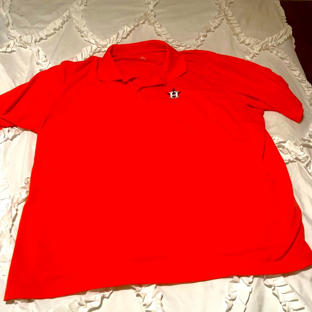 Houston Astros collared shirt